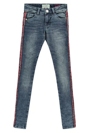skinny jeans dark blue denim