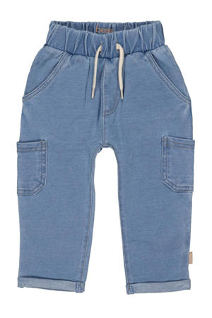 regular waist regular fit jog denim stonewashed