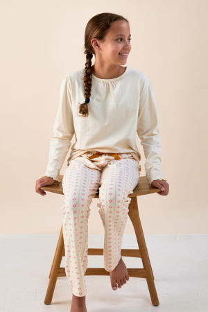 pyjama met bloemen print broek