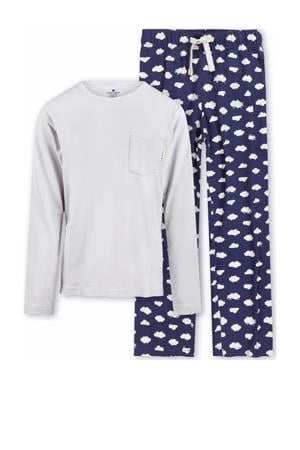 pyjama met all over print broek