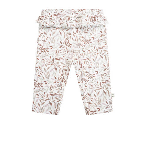 Petite Maison regular legging wit Broek Meisjes Katoen Blad - maat 68 afbeelding
