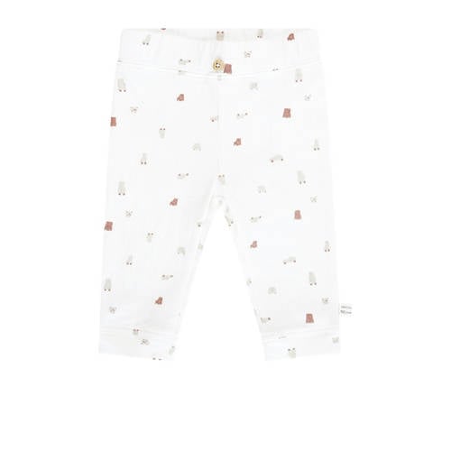 Petite Maison regular legging wit Broek Jongens Katoen All over print - maat 74 afbeelding