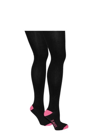 maillot zwart/roze