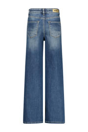 thumbnail: Raizzed high waist wide leg jeans dark blue denim