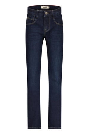 slim fit jeans dark blue denim
