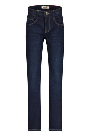 slim fit jeans dark blue denim