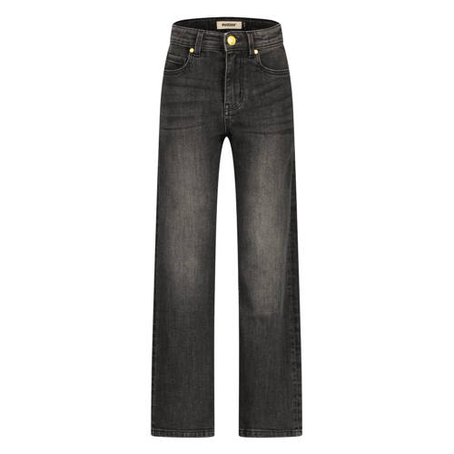 Raizzed wide leg jeans grey denim Grijs Jongens Katoen Effen