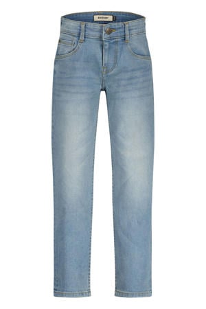 straight leg jeans light blue denim