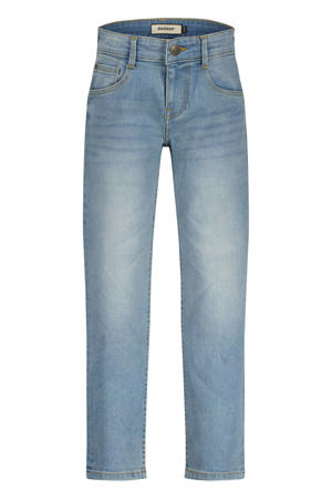 straight leg jeans light blue denim
