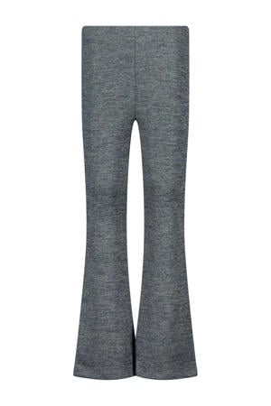 regular casual broek grijs melange