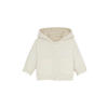 Noppies baby gestreepte sweatvest ecru