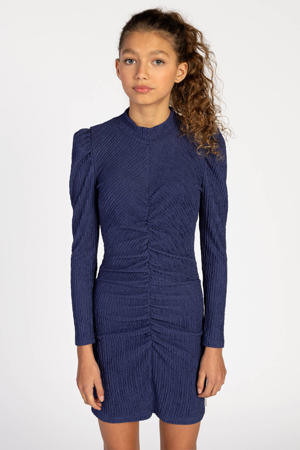 korte jurk blauw