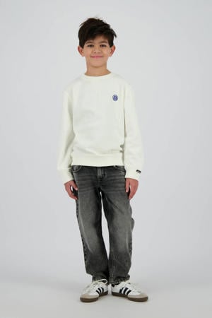 straight leg jeans grey denim