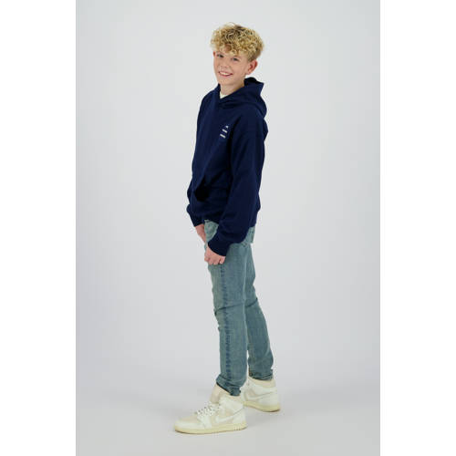 Raizzed hoodie donkerblauw Sweater Backprint