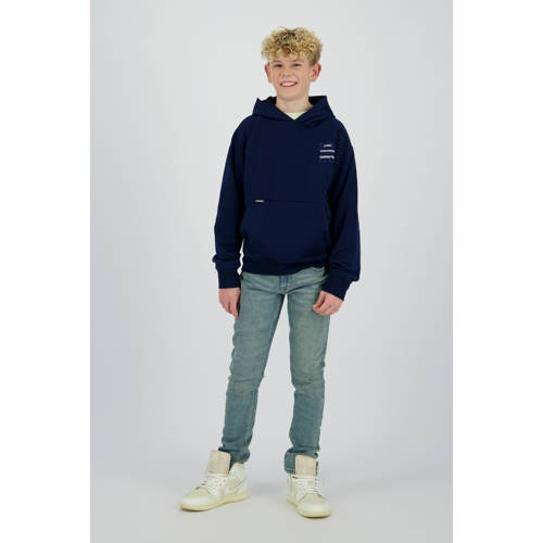 Raizzed hoodie donkerblauw Sweater Backprint