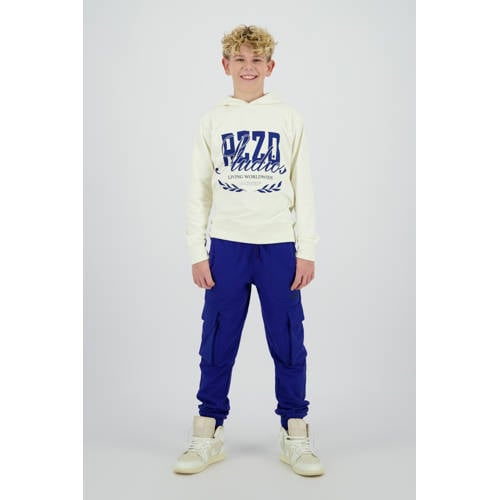 Raizzed hoodie beige Sweater Jongens Stretchkatoen Capuchon Printopdruk