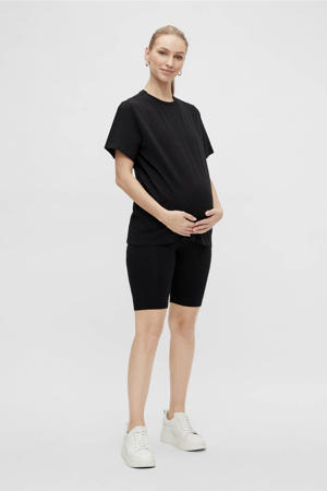 zwangerschaps T-shirt + bikershort MLSALLY zwart