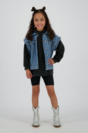 denim gilet medium blue denim
