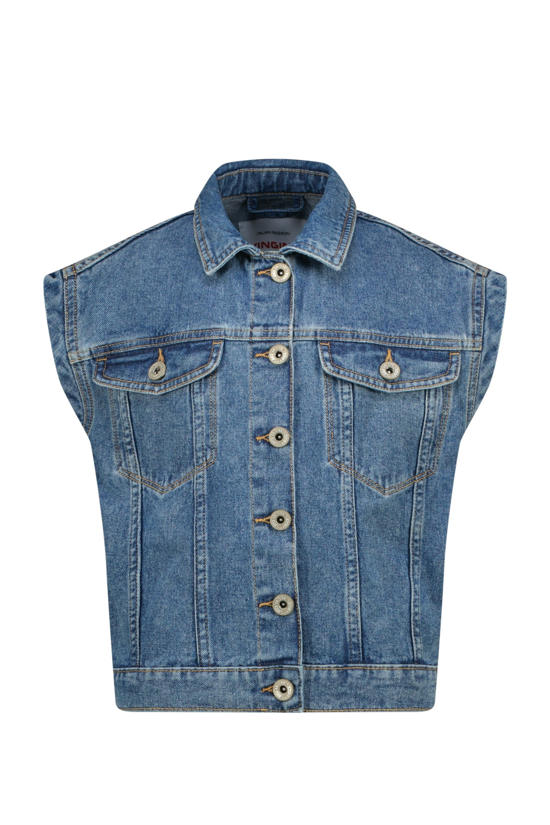 blauwe gilets meisjes