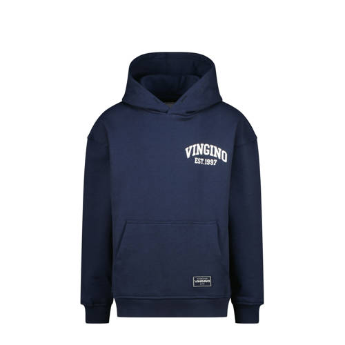 Vingino hoodie donkerblauw Sweater Logo - maat 104 afbeelding