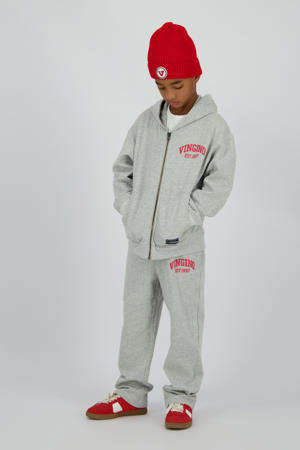 relaxed sweatpants grijs