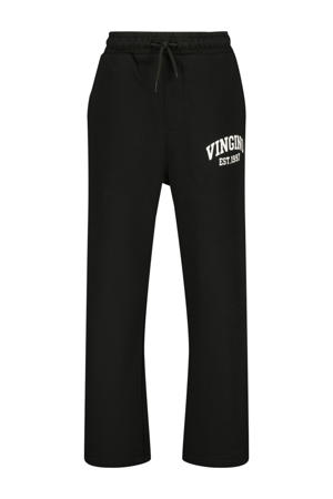 relaxed sweatpant zwart