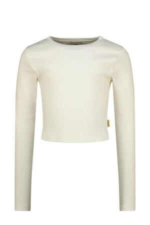 longsleeve ecru rib gebreid