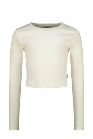 longsleeve ecru rib gebreid