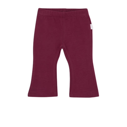 Noppies baby legging donkerrood Meisjes Stretchkatoen Effen - maat 92 afbeelding