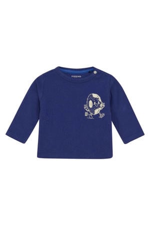 longsleeve fijn gebreid blauw