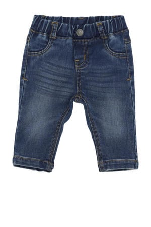 relaxed regular waist regular fit jeans dark blue denim