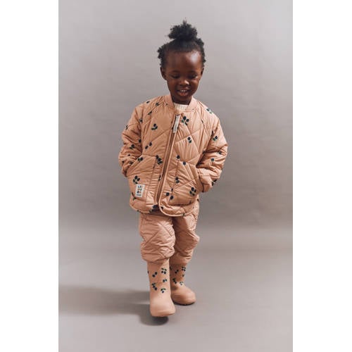 Liewood Aston gevoerde regenlaarzen lichtroze Meisjes Rubber All over print