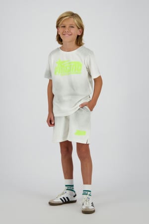 loose sweatshort lichtgrijs