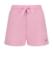 thumbnail: Roze meisjes Vingino loose sweatshort met elastische tailleband met koord en effen