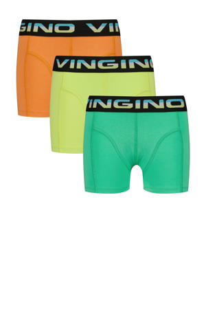   boxershort - set van 3 groen/geel/oranje