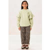 Sissy-Boy straight leg jeans met panterprint multi