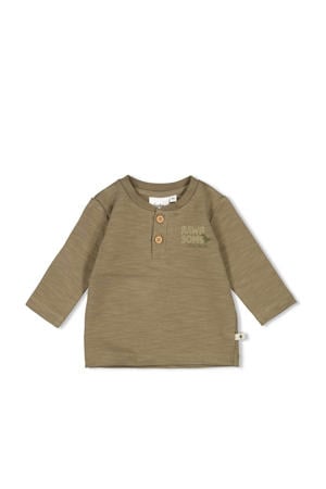 longsleeve Rawrsome olijfgroen