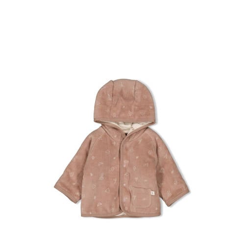 Feetje reversible tussenjas Fall Favorites lichtbruin/beige Jongens/Meisjes Katoen Capuchon
