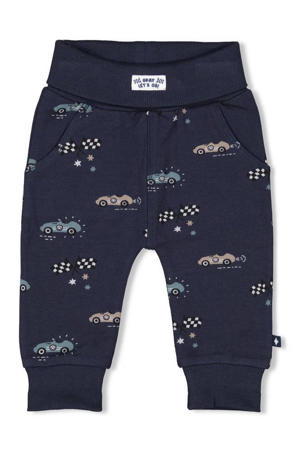 regular casual broek blauw