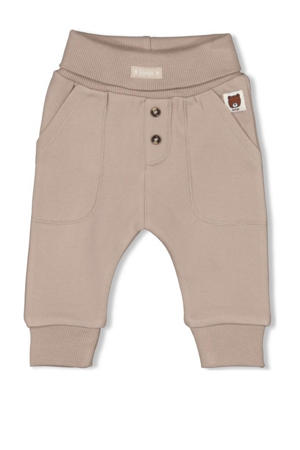 regular casual broek grijsbruin