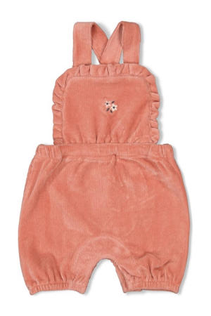 fluwelen tuinbroek roze