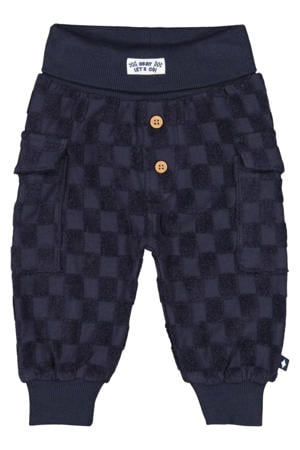 regular casual broek blauw