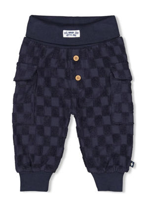 regular casual broek blauw