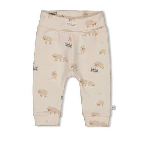 Feetje regular casual broek ecru Jongens Katoen All over print - maat 68 afbeelding