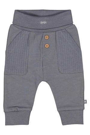 regular casual broek grijsblauw