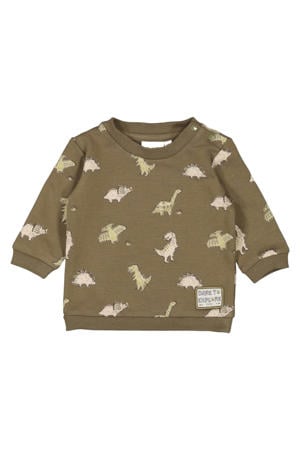 sweater Rawrsome olijfgroen