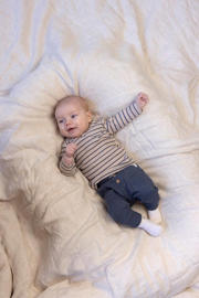 thumbnail: Feetje regular babybroek Narwal blauw