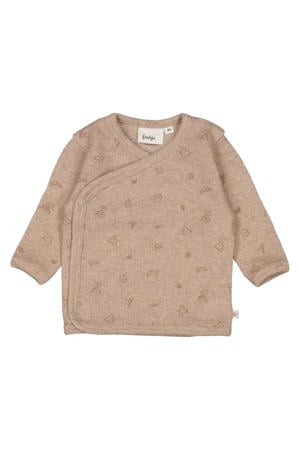 overslag longsleeve Fall Favorites bruin