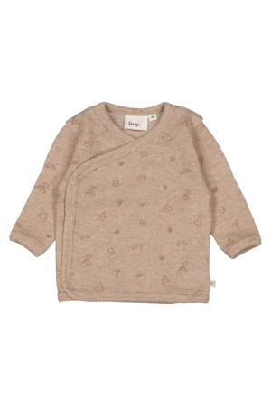 overslag longsleeve Fall Favorites bruin