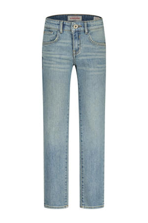regular waist regular fit jeans light blue denim